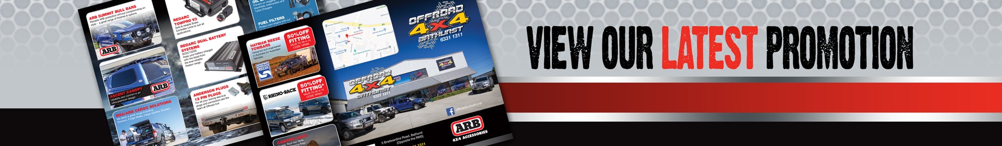 offroad 4x4 latest newsletter promotion banner